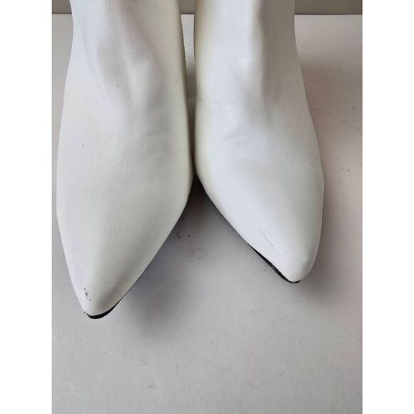 Wild Diva Boots White size 8 1/2 - Picture 5 of 11